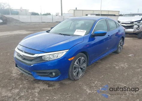 2017 Honda Civic Ex-T из США, поврежденный, VIN 19XFC1F35HE020921